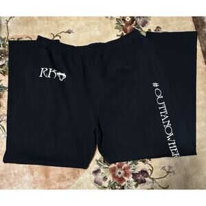 Men’s WWE Sweat Pants RKO. Size 3XLRG